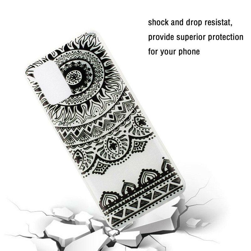 Cover Samsung Galaxy S20 Mandala Fiore Senza Soluzione Di Continuità