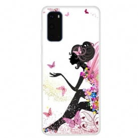 Cover Samsung Galaxy S20 Signora Farfalla