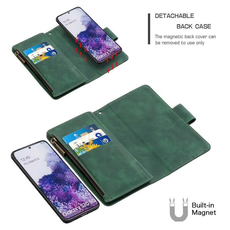 Cover Samsung Galaxy S20 Staccabile Con Zip