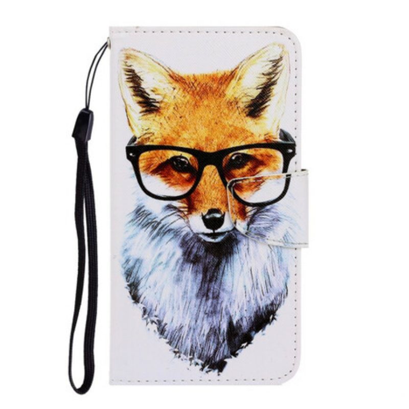 Custodia in pelle Samsung Galaxy S20 Brainy Fox Con Cinturino