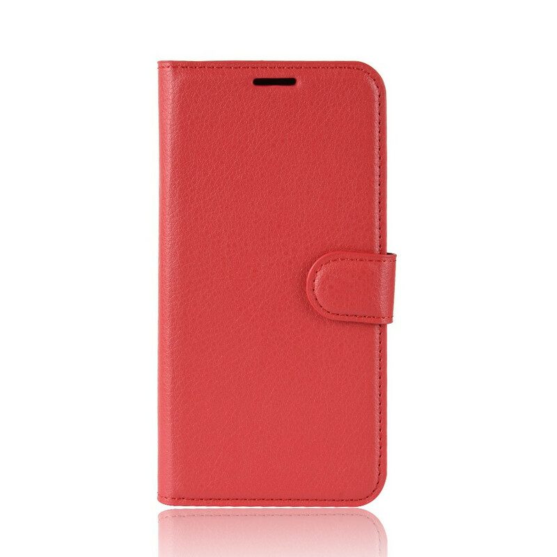 Custodia in pelle Samsung Galaxy S20 Classica Ecopelle Litchi