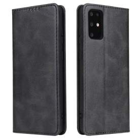 Folio Cover Samsung Galaxy S20 Custodia in pelle Ecopelle Business Style Plus