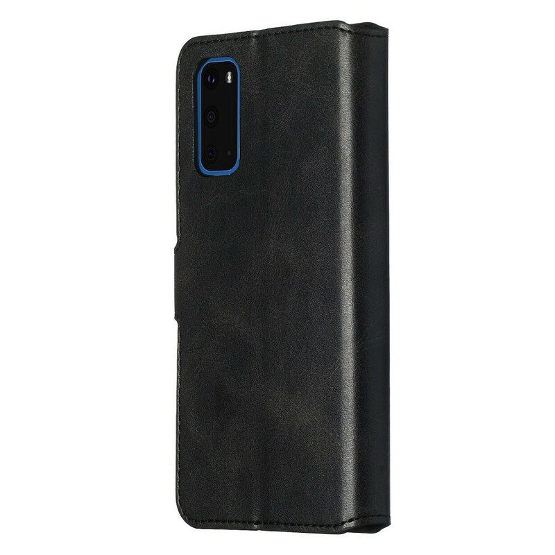 Folio Cover Samsung Galaxy S20 Effetto Pelle Opaca