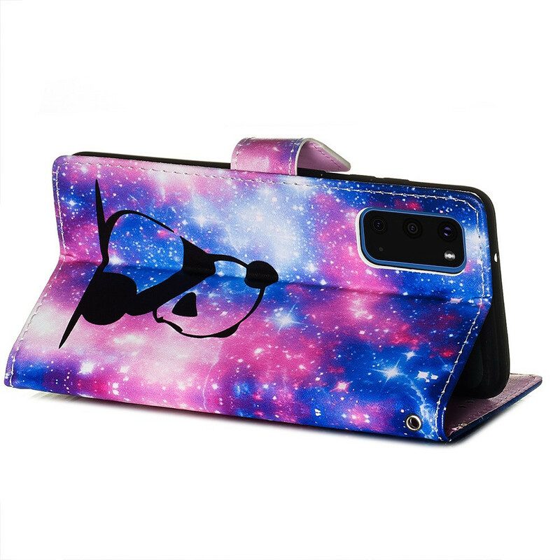 Folio Cover Samsung Galaxy S20 Galassia Panda