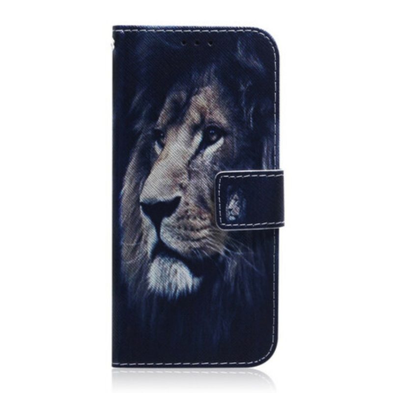 Folio Cover Samsung Galaxy S20 Leone Sognante