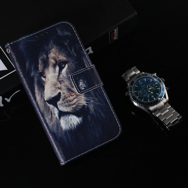 Folio Cover Samsung Galaxy S20 Leone Sognante