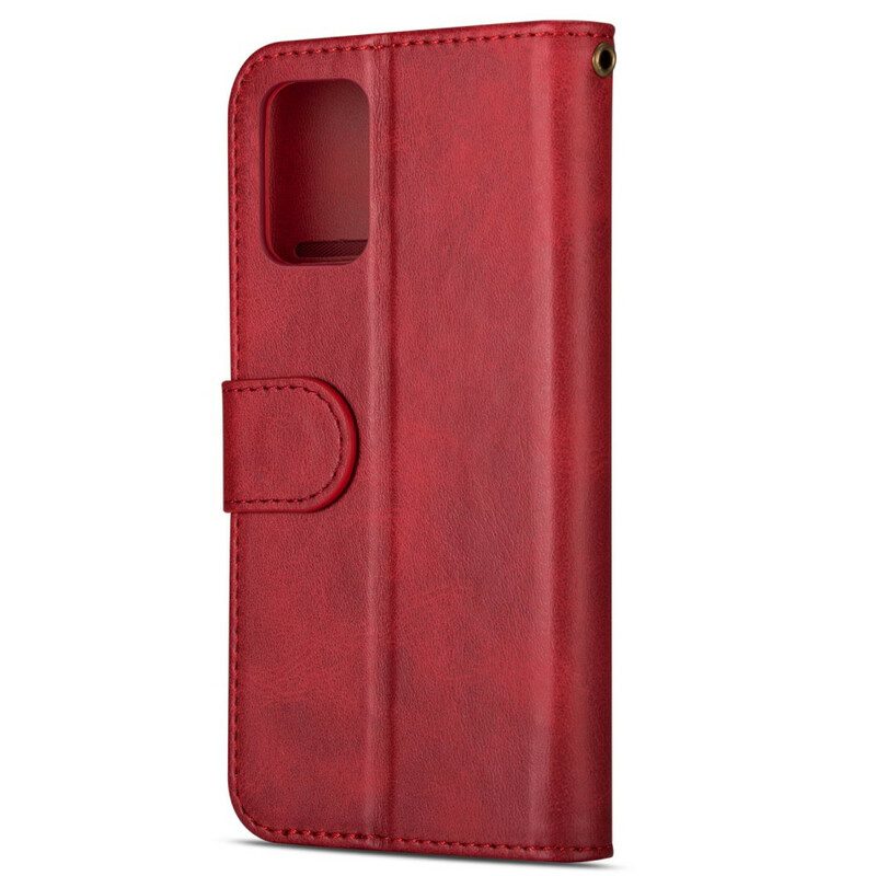 Folio Cover Samsung Galaxy S20 Portamonete Effetto Pelle