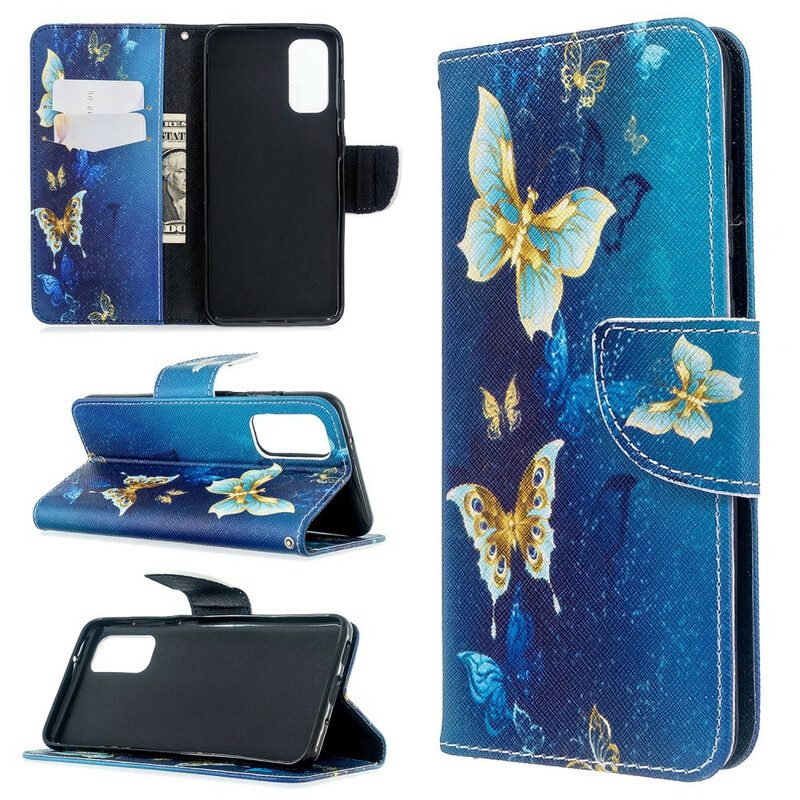 Folio Cover Samsung Galaxy S20 Re Farfalle