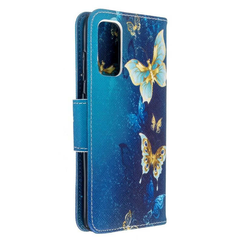 Folio Cover Samsung Galaxy S20 Re Farfalle