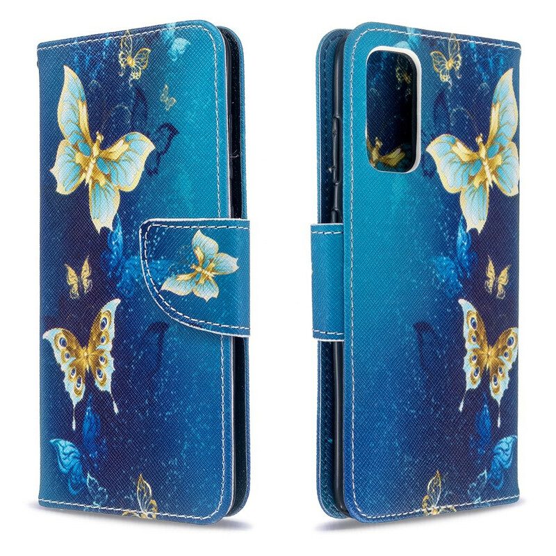 Folio Cover Samsung Galaxy S20 Re Farfalle