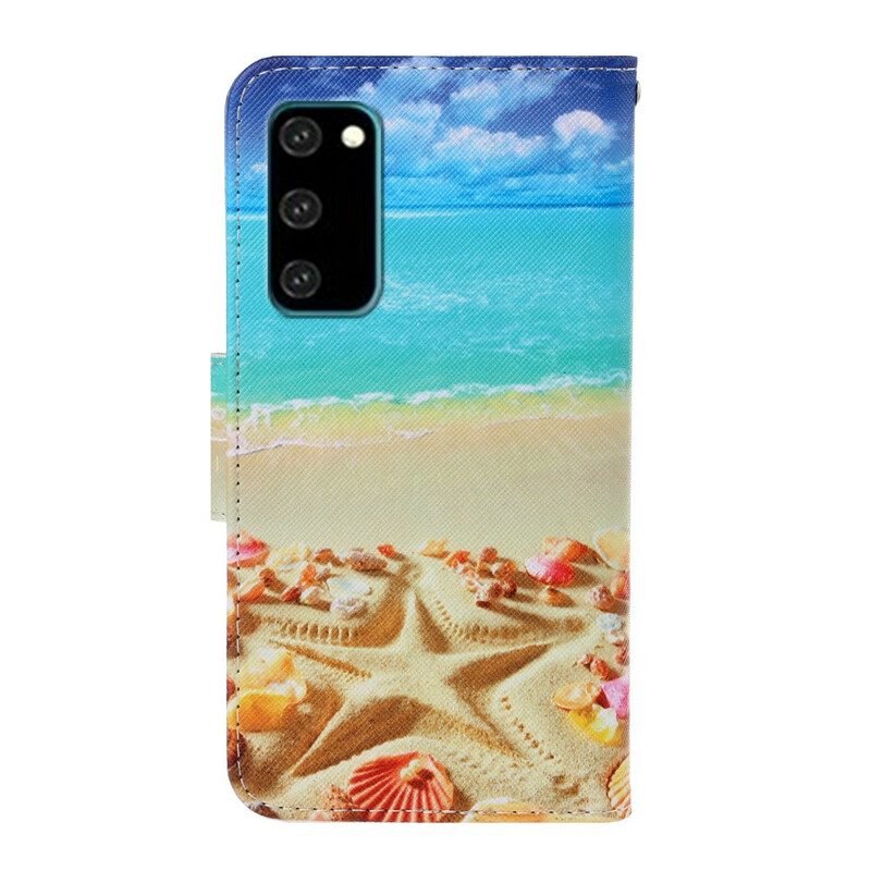 Folio Cover Samsung Galaxy S20 Spiaggia Del Cordino