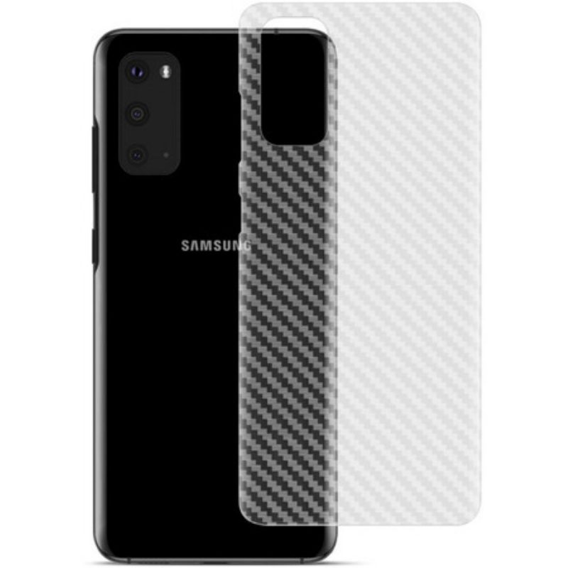 Pellicola Posteriore Per Samsung Galaxy S20 Style Carbon Imak