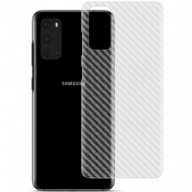 Pellicola Posteriore Per Samsung Galaxy S20 Style Carbon Imak