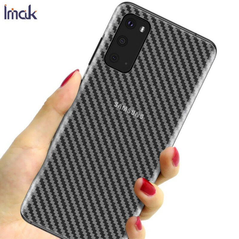 Pellicola Posteriore Per Samsung Galaxy S20 Style Carbon Imak