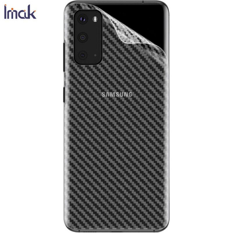 Pellicola Posteriore Per Samsung Galaxy S20 Style Carbon Imak