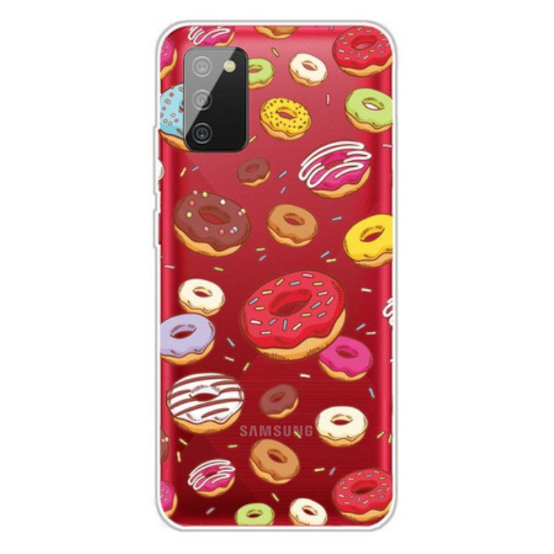 Cover Samsung Galaxy A02s Amo Le Ciambelle