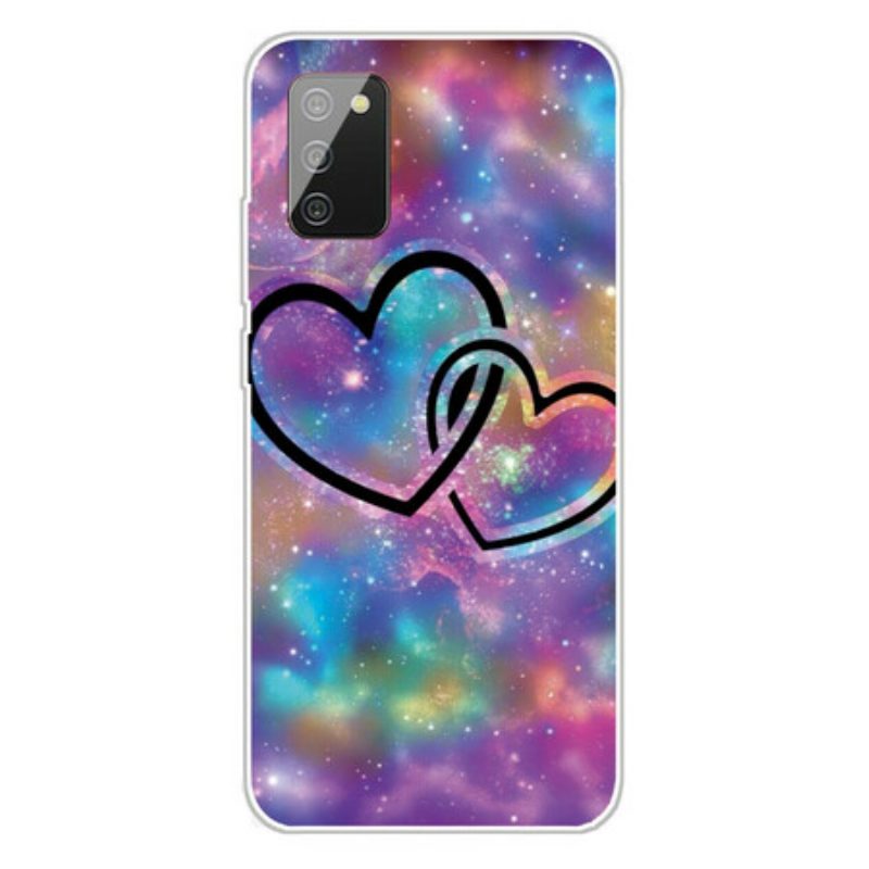 Cover Samsung Galaxy A02s Cuori Incatenati