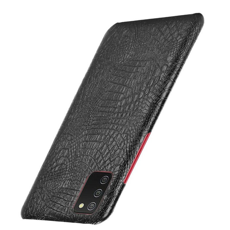 Cover Samsung Galaxy A02s Effetto Pelle Di Coccodrillo