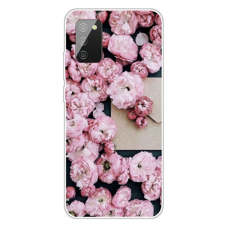 Cover Samsung Galaxy A02s Fiori Intensi