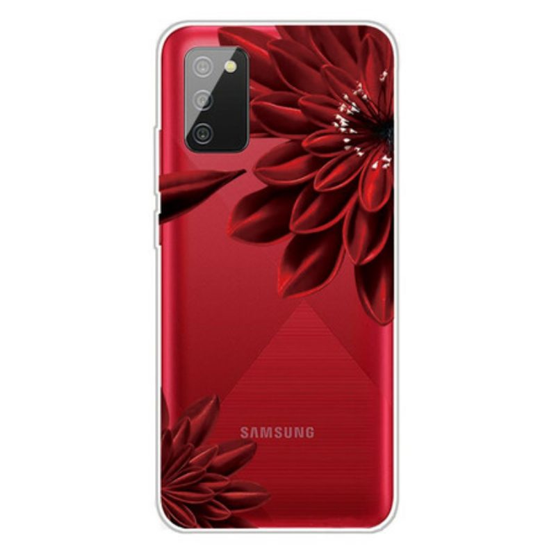 Cover Samsung Galaxy A02s Fiori Selvatici