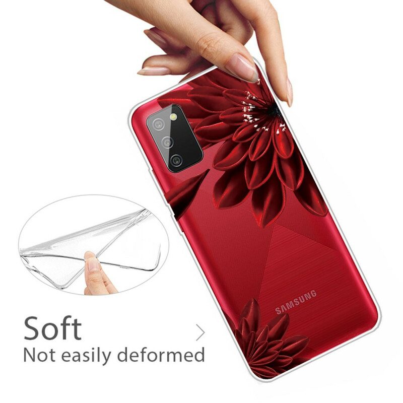 Cover Samsung Galaxy A02s Fiori Selvatici