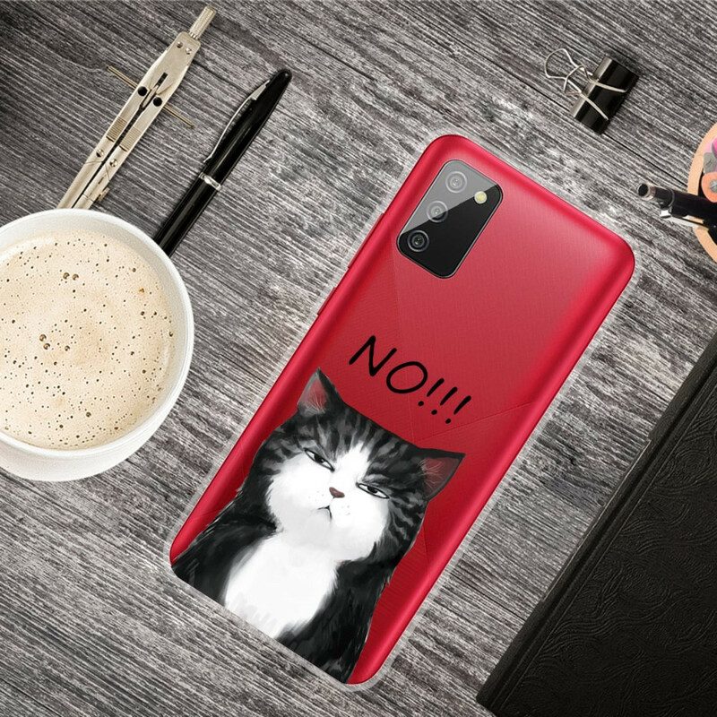 Cover Samsung Galaxy A02s Il Gatto Che Dice Di No