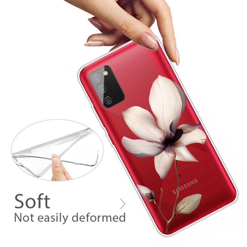 Cover Samsung Galaxy A02s Premium Floreale