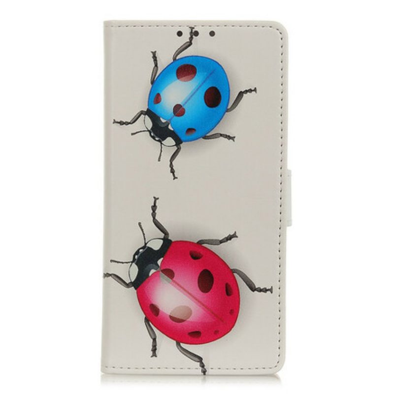 Custodia in pelle Samsung Galaxy A02s Coccinella