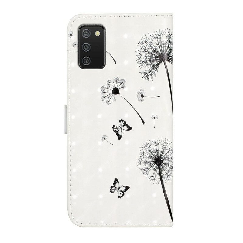 Folio Cover Samsung Galaxy A02s Bambino Amore Dente Di Leone