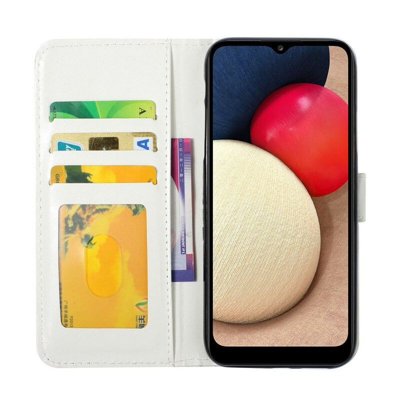 Folio Cover Samsung Galaxy A02s Bambino Amore Dente Di Leone