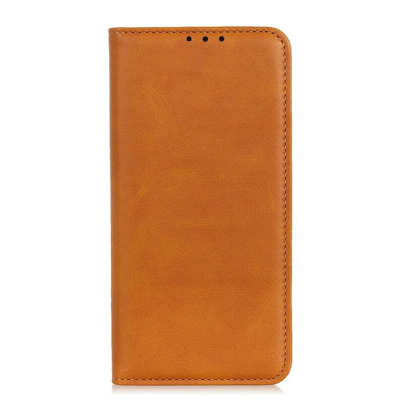 Folio Cover Samsung Galaxy A02s Custodia in pelle Pelle Crosta Eleganza