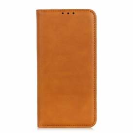 Folio Cover Samsung Galaxy A02s Custodia in pelle Pelle Crosta Eleganza