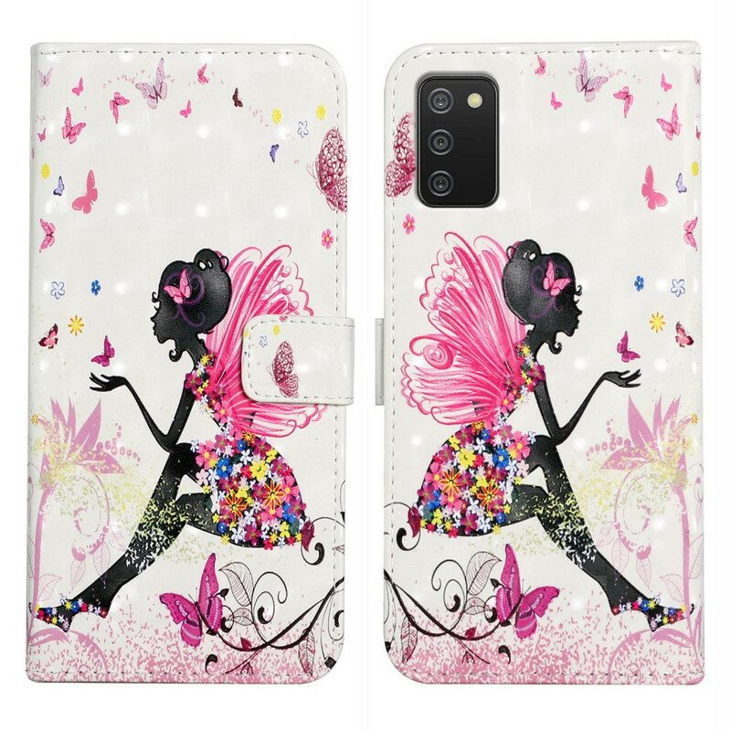 Folio Cover Samsung Galaxy A02s Fata Magica