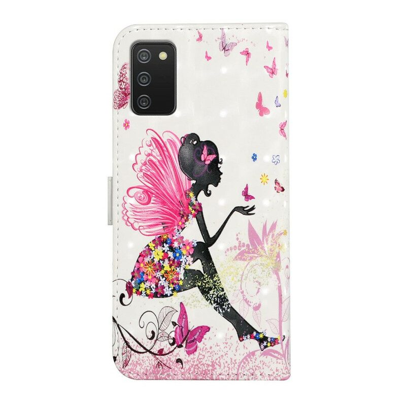 Folio Cover Samsung Galaxy A02s Fata Magica