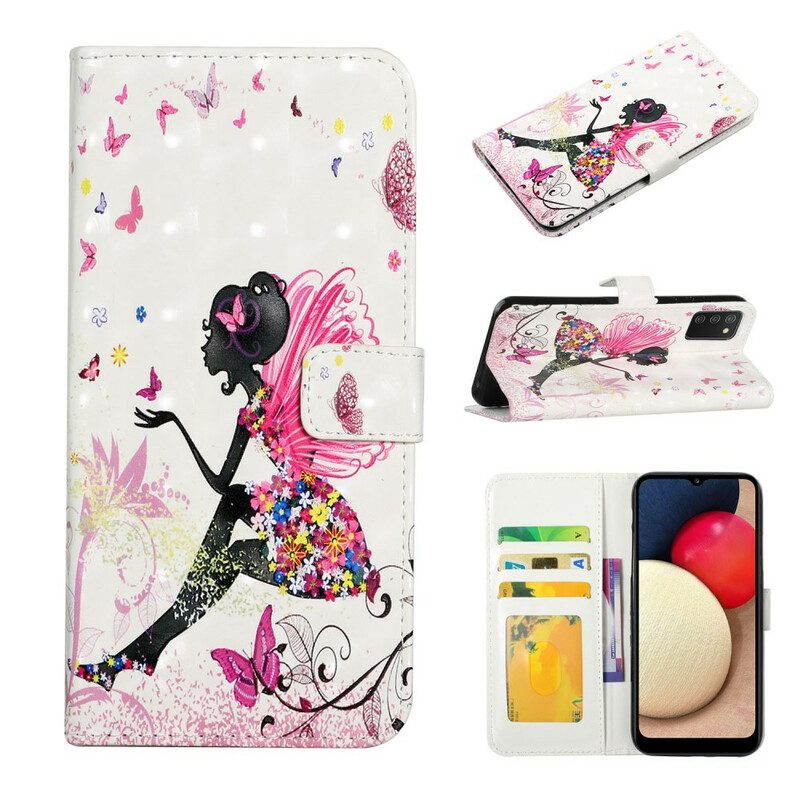 Folio Cover Samsung Galaxy A02s Fata Magica