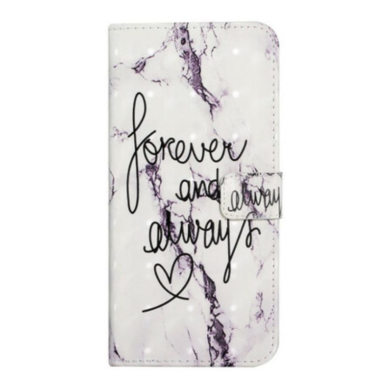 Folio Cover Samsung Galaxy A02s Marmo Per Sempre E Sempre