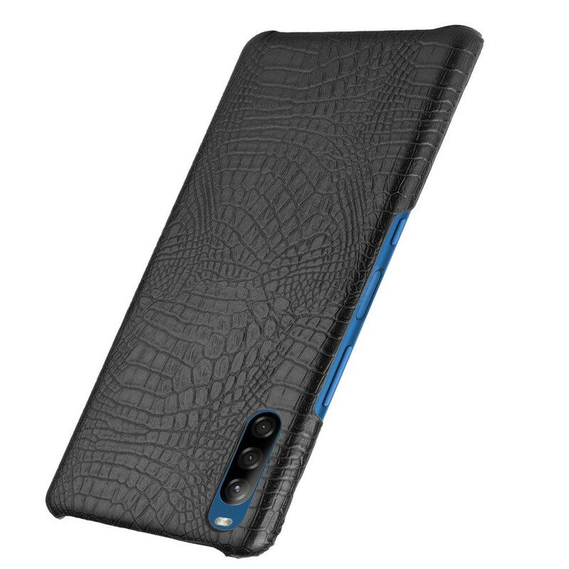 Cover Sony Xperia L4 Effetto Pelle Di Coccodrillo