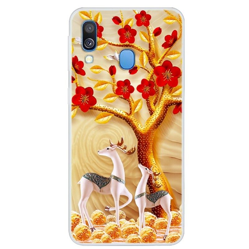 Cover Samsung Galaxy A40 Albero D'oro