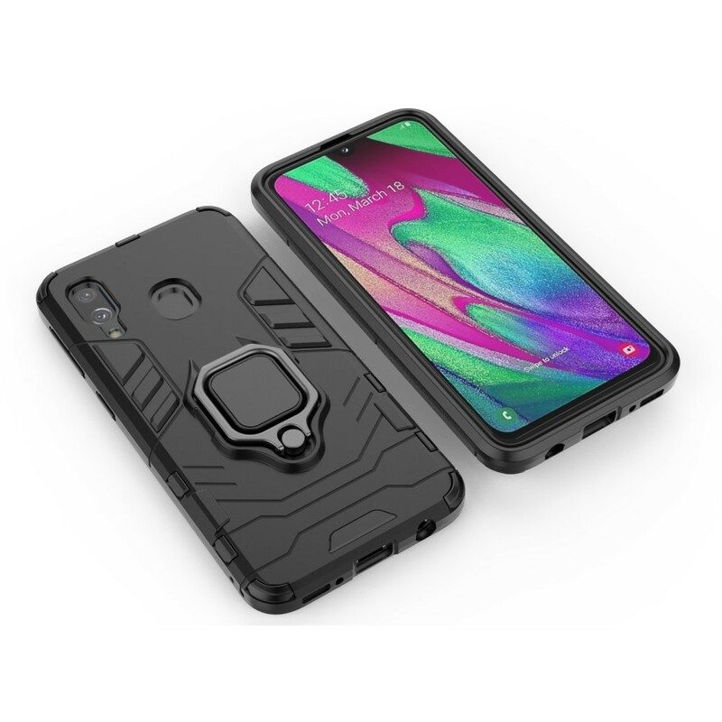 Cover Samsung Galaxy A40 Anello Resistente