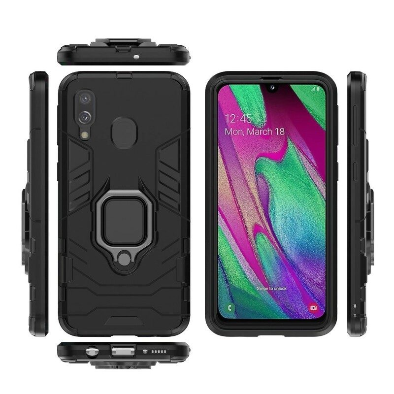 Cover Samsung Galaxy A40 Anello Resistente