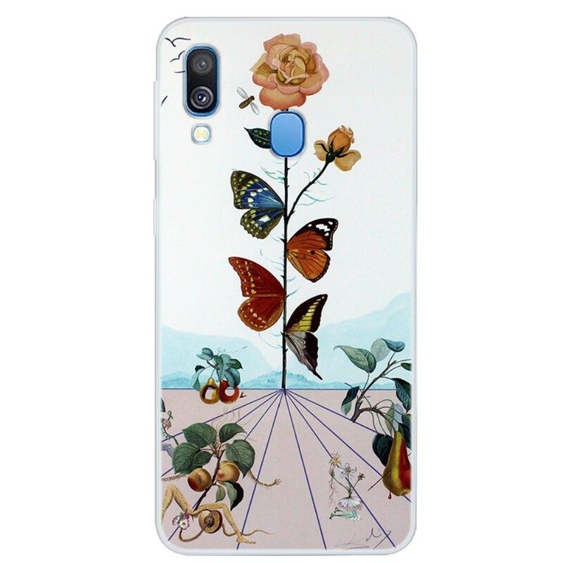 Cover Samsung Galaxy A40 Farfalle Della Natura