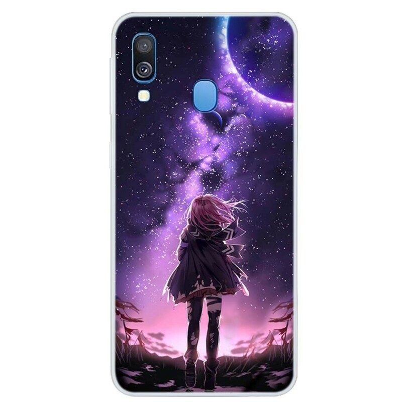 Cover Samsung Galaxy A40 Luna Piena Magica