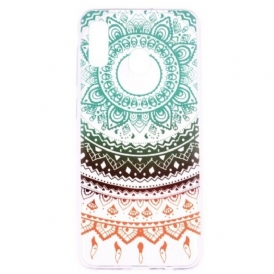 Cover Samsung Galaxy A40 Mandala Colorato Senza Soluzione Di Continuità