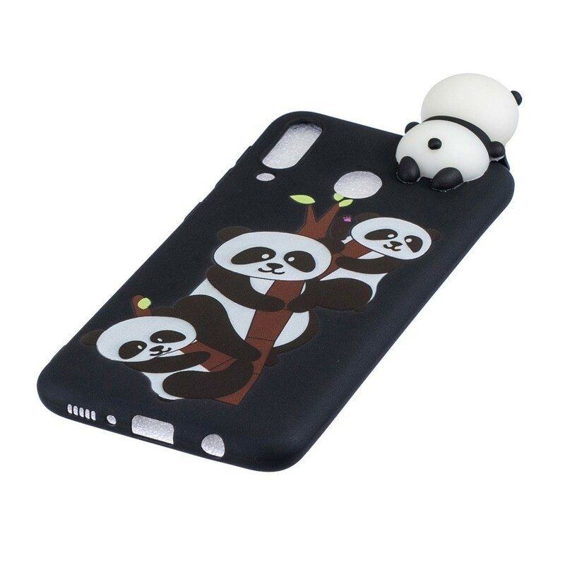 Cover Samsung Galaxy A40 Panda 3d Su Bambù