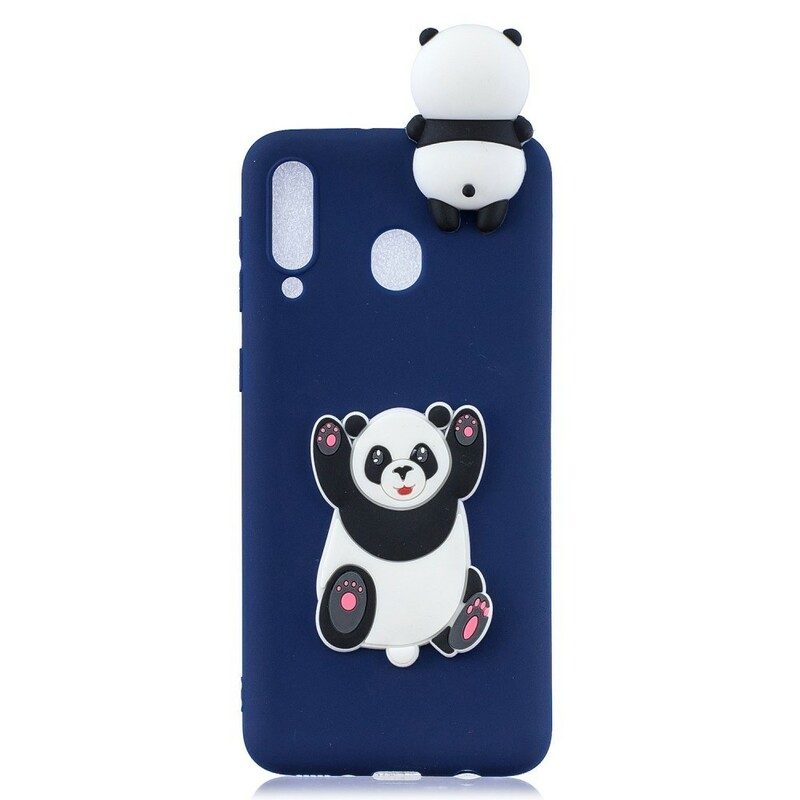 Cover Samsung Galaxy A40 Panda Grasso 3d