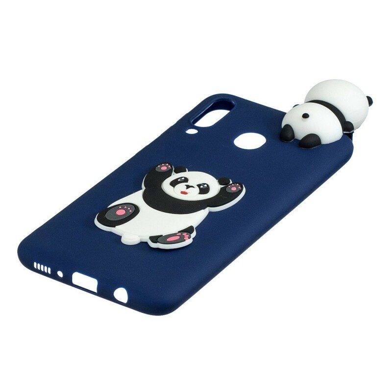 Cover Samsung Galaxy A40 Panda Grasso 3d