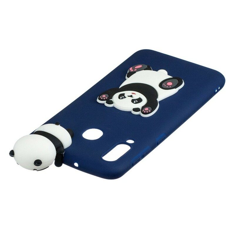 Cover Samsung Galaxy A40 Panda Grasso 3d