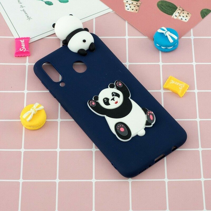 Cover Samsung Galaxy A40 Panda Grasso 3d