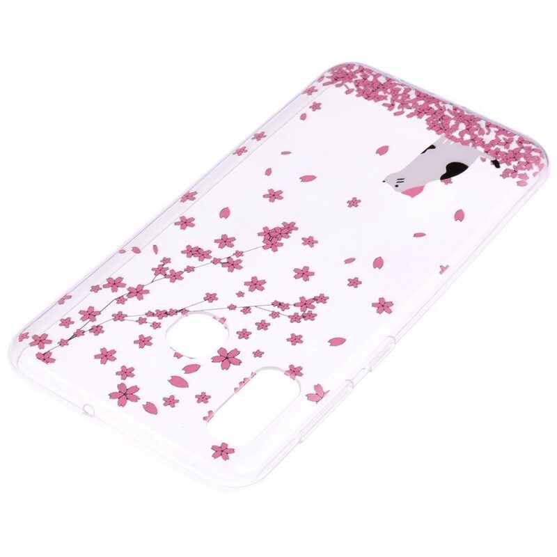 Cover Samsung Galaxy A40 Petali E Gatto