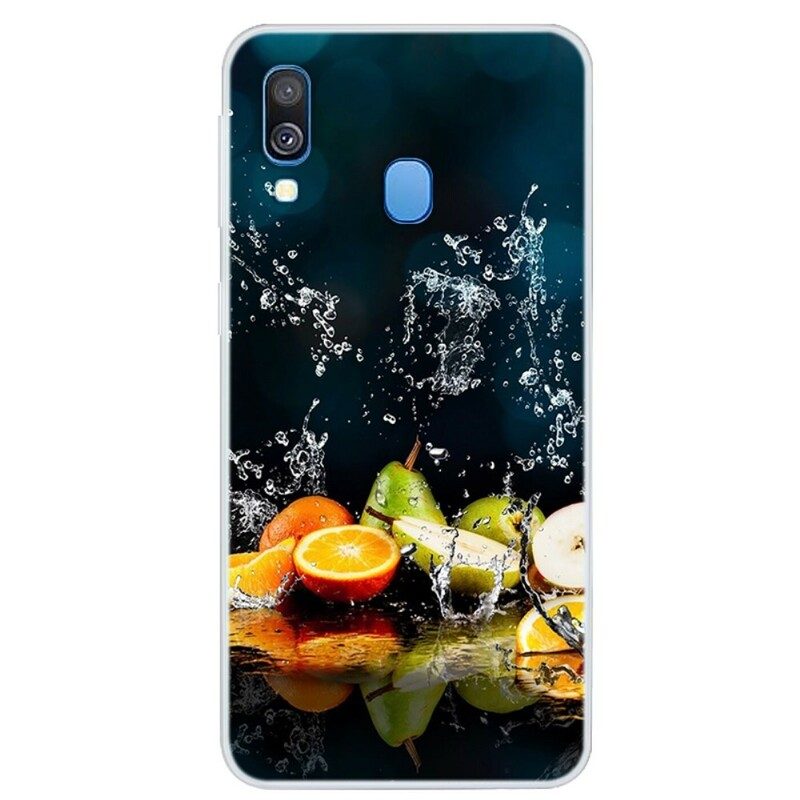 Cover Samsung Galaxy A40 Spruzzata Di Agrumi